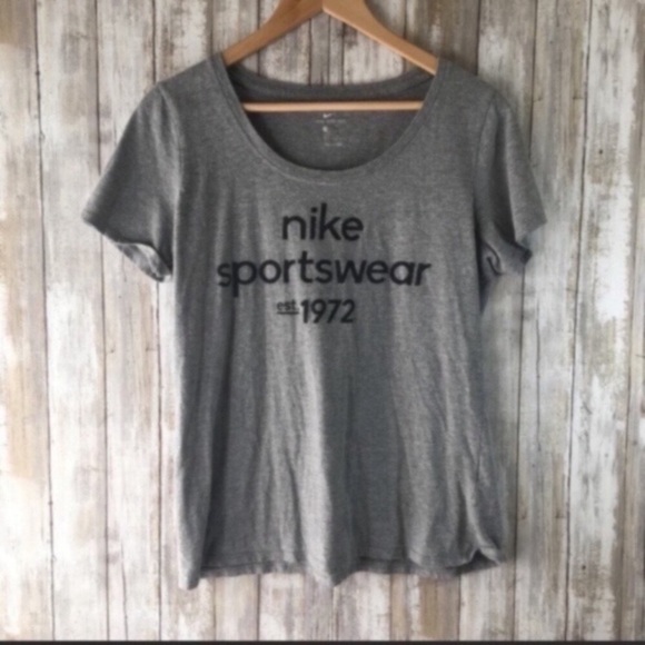 Nike Tops - Nike Grey Sportswear Tee